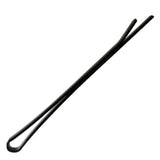 Professional Flat Metal Styling Bobby Pins in Storage Cases - 160pc Pack (Black/Silver/Gold/Multi)