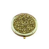 Crystal Double-Sided Portable Mini Mirror