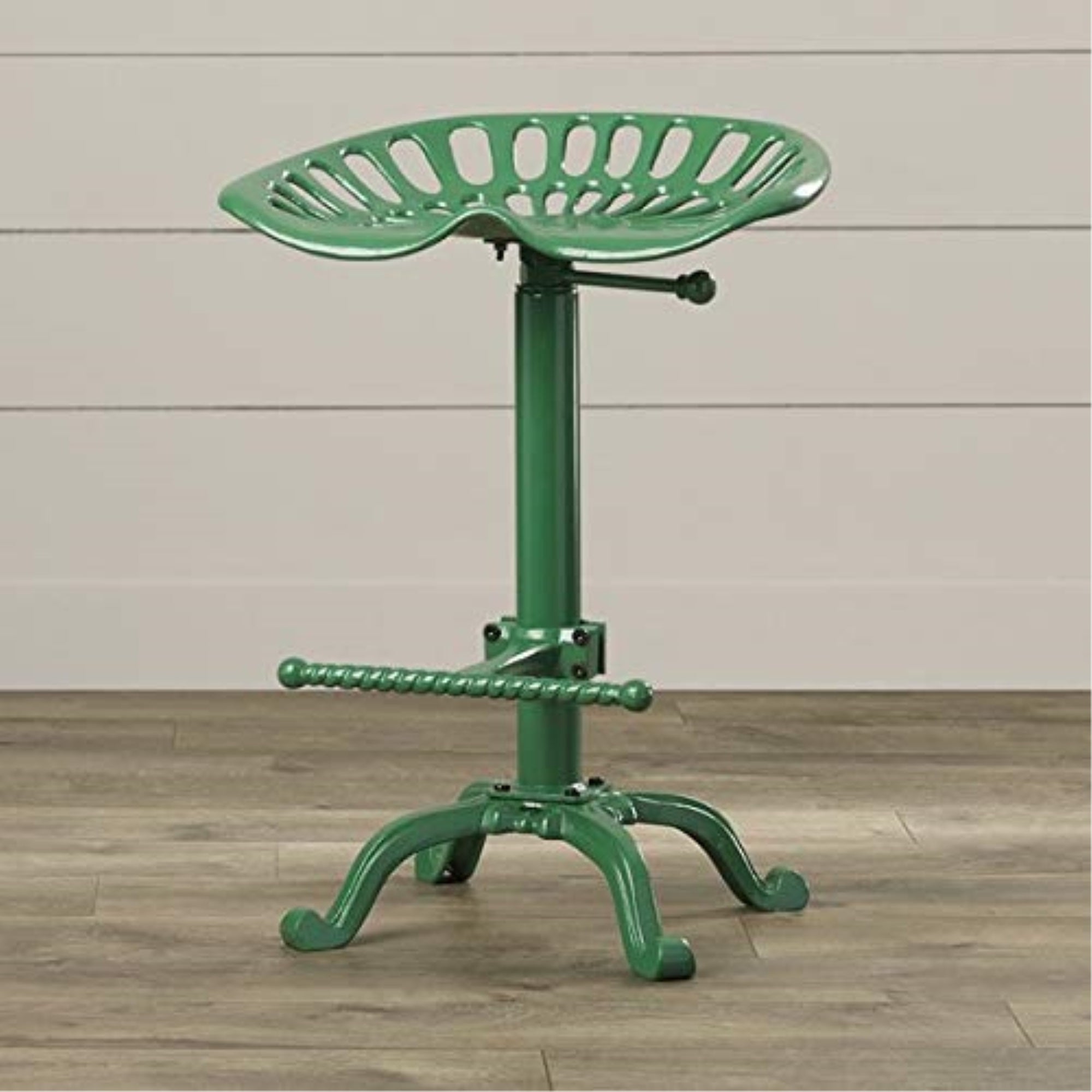 Farmhouse Tractor Stool, Green