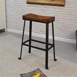 Sadie 30 Saddle Seat Stool
