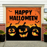 My Door Decor JackOLaterns Halloween 7 ft. x 8 ft. Garage Door Dcor Banner Mural