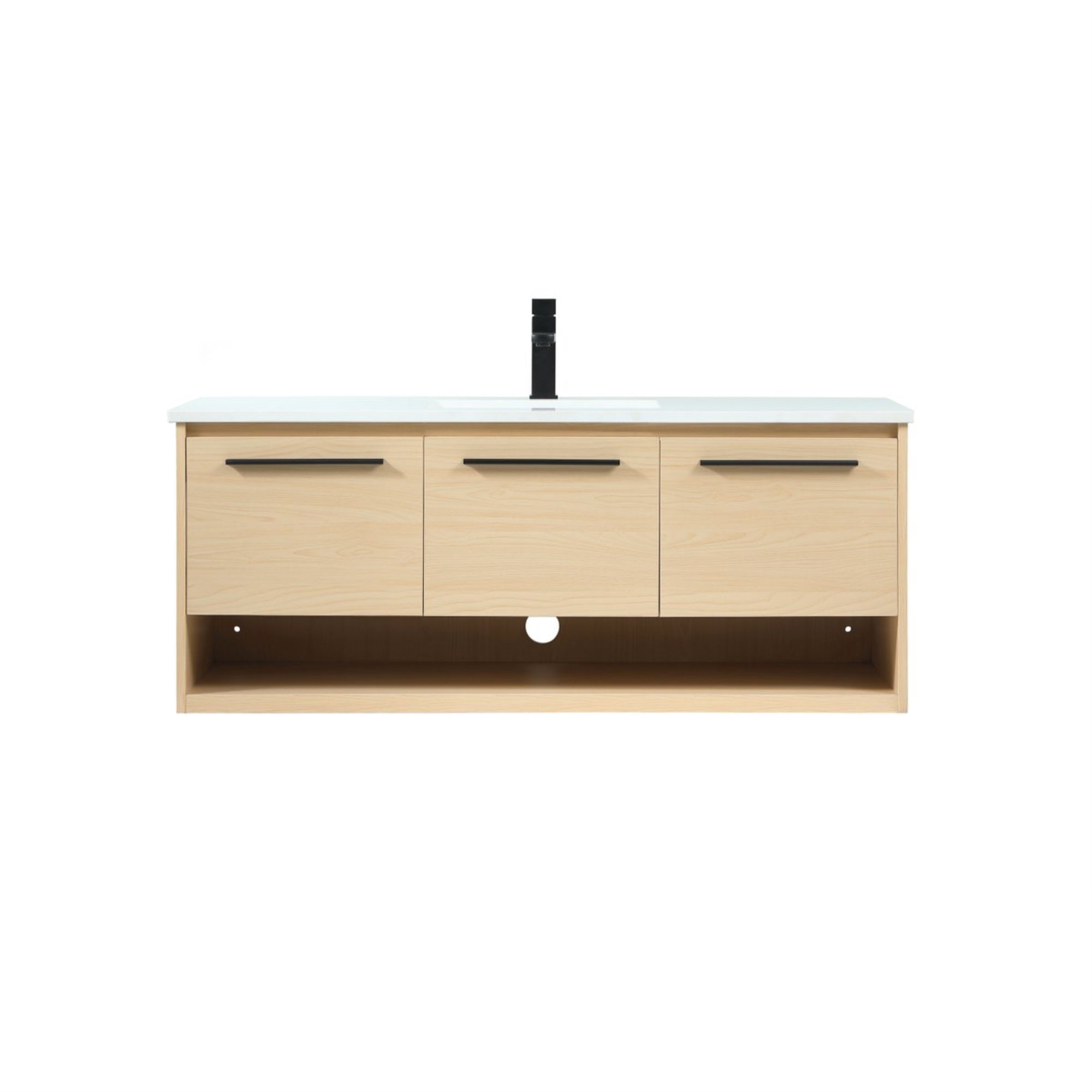 48 Inch Single Bathroom Vanity In Maple