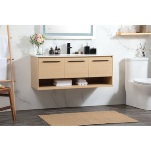 48 Inch Single Bathroom Vanity In Maple