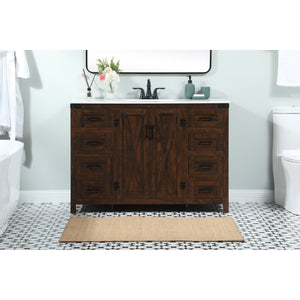 48 Inch Single Bathroom Vanity In Expresso