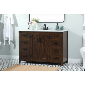 48 Inch Single Bathroom Vanity In Expresso