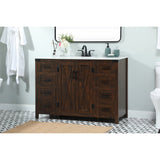 48 Inch Single Bathroom Vanity In Expresso