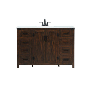 48 Inch Single Bathroom Vanity In Expresso