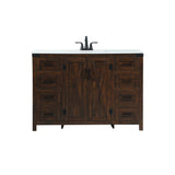 48 Inch Single Bathroom Vanity In Expresso