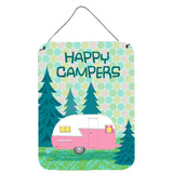 Caroline'S Treasures Happy Campers Glamping Trailer Wall Or Door Hanging Prints Vha3004Ds1216, 16 X 12, Multicolor