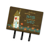 Caroline'S Treasures Vha3005Th68 As For Me And My House Leash Or Key Holder, Large, Multicolor