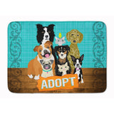 Caroline'S Treasures Pets Adoption Floor Mat, 19 X 27, Multicolor