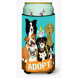 Caroline'S Treasures Vha3007Tbc Adopt Pets Adoption Tall Boy Koozie Hugger, Multicolor