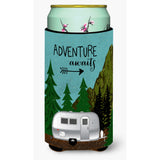 Caroline'S Treasures Airstream Camper Adventure Awaits Tall Boy Beverage Insulator Hugger, Multicolor