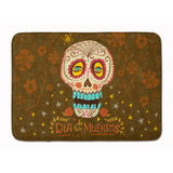 Caroline'S Treasures Day Of The Dead Machine Washable Memory Foam Mat, Multicolor
