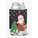 Caroline'S Treasures Santa Claus Christmas Can Or Bottle Hugger Cold-Beverage-Koozies, Cc, Multicolor