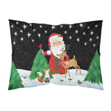 Caroline'S Treasures Santa Claus Christmas Fabric Standard Pillowcase, Multicolor