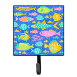 Caroline'S Treasures Little Colorful Fishes Leash Or Key Holder, Multicolor