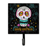 Caroline'S Treasures Happy Halloween Day Of The Dead Leash Or Key Holder, Multicolor