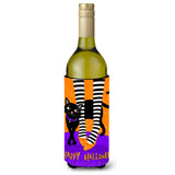 Caroline'S Treasures Halloween Witches Feet Wine Bottle Insulator Hugger Cold-Beverage-Koozies, Literk, Multicolor