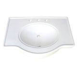 Fauceture Vpb1318B Templeton 31 X 22 Ceramic Console Sink Basin, White