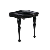 Kingston Brass VPB5324K Imperial 32Inch Basin Console Sink with 4Inch Faucet Holes, Black