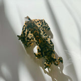 Velvet Claws Shaped Cheetah Hair Claw