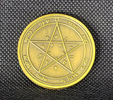 Second Pentacle of Venus Necklace – 72 Names of God – 1FitAll Bezel