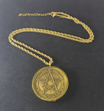 Second Pentacle of Venus Necklace – 72 Names of God – 1FitAll Bezel