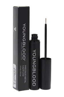 Precious Metal Liquid Liner - Sterling By Youngblood For Women - 0.15 Oz Eyeliner