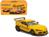 Pandem Supra Yellow The Model Car Show Malaysia 2026 1/64 Diecast Model Car by Works Model