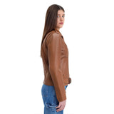 Sophia Women's Lambskin Leather Biker Jacket
