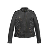 Alessandra Women's Lambskin Moto Jacket