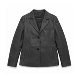 Jill Women's Lambskin Leather Blazer