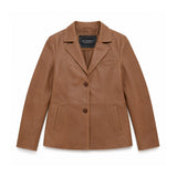 Jill Women's Lambskin Leather Blazer