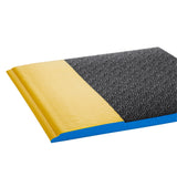 Wear- Comfort-King Pebble-Surface 2'x75' Black w/Yellow