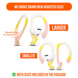 WC HookZ - Over Ear Hooks for Airpods Pro 1, 2 & Airpods 1, 2, 3