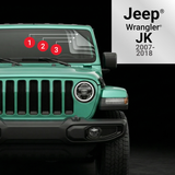 Windshield Defense Kit For Jeep Wrangler or Gladiator