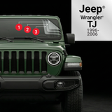 Windshield Defense Kit For Jeep Wrangler or Gladiator