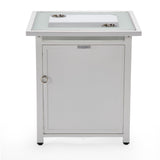 Leisuremod Walbrooke White Patio Square Tank Holder