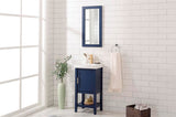 18 Blue Sink Vanity