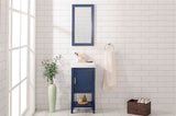 18 Blue Sink Vanity
