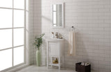 18 White Sink Vanity