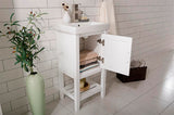 18 White Sink Vanity