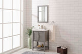 24 Kd Gray Sink Vanity