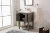 24 Kd Gray Sink Vanity