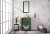 24 KD VOGUE GREEN SINK VANITY