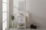 24 Kd White Sink Vanity