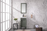 18 Pewter Green Sink Vanity