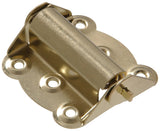 Hillman Group 851596 Carded Screen Door Spr Hinge Brass Plated 2.75 in