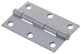 Hillman Group 851953 Carded Zinc Light Narrow Hingese 1 in.